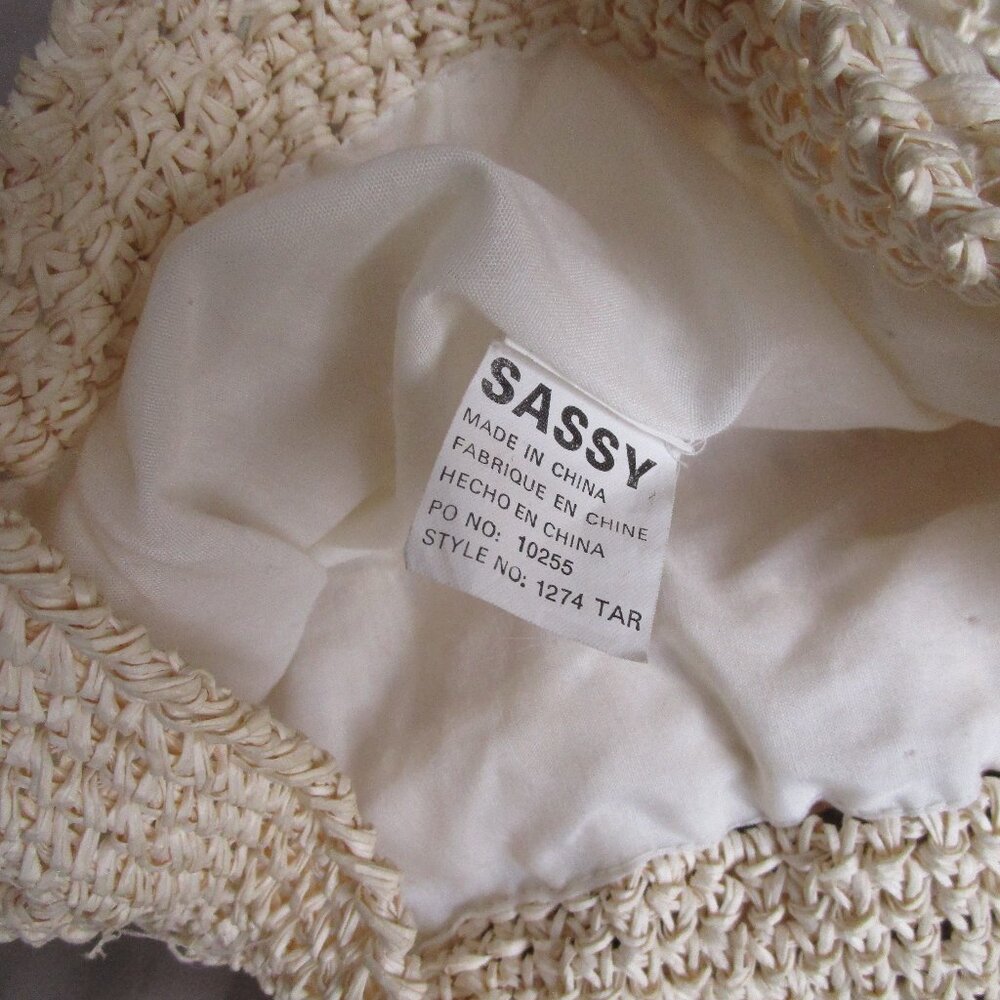 Fully Lined Macrame Backpack Purse - image 3